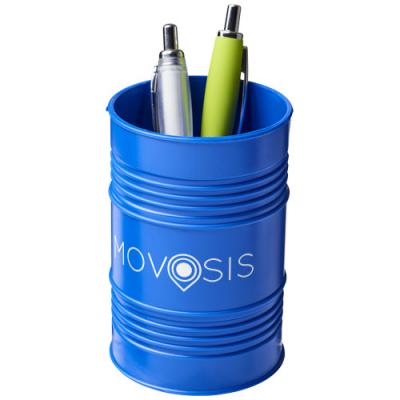 Bardo oil drum style plastic pen pot