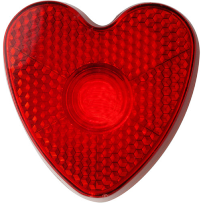 Heart shaped safety light