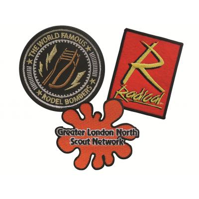 Machine Embroidered Badges