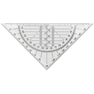 Plastic 45° set square