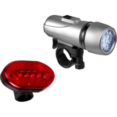 Set of two bicycle lights