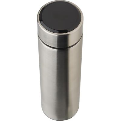 Stainless steel thermos bottle (450 ml) with LED display