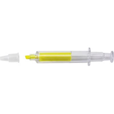 Syringe text marker