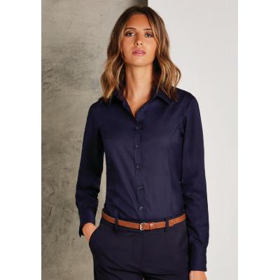 Tailored Fit Long Sleeve Business Shirt