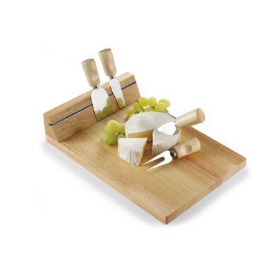 Wooden cheese board